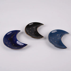 Nordic Ceramic Moon Plates