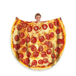 Soft Pizza Blanket